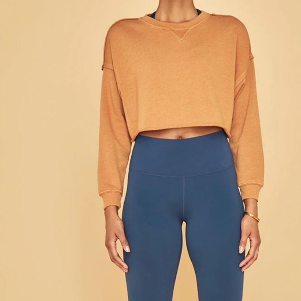 Free people‎ cut it out sweat sweater nwt XS